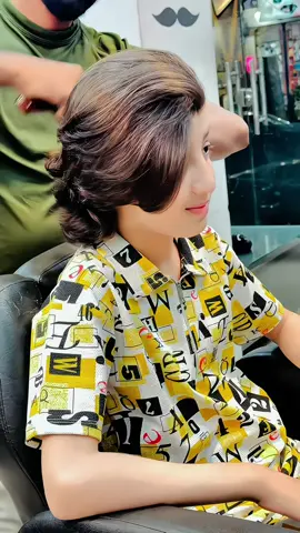 Hair style change ❤️#fyp #hassanmalang @HASSAN MALANG @Tajammal Qureshi 