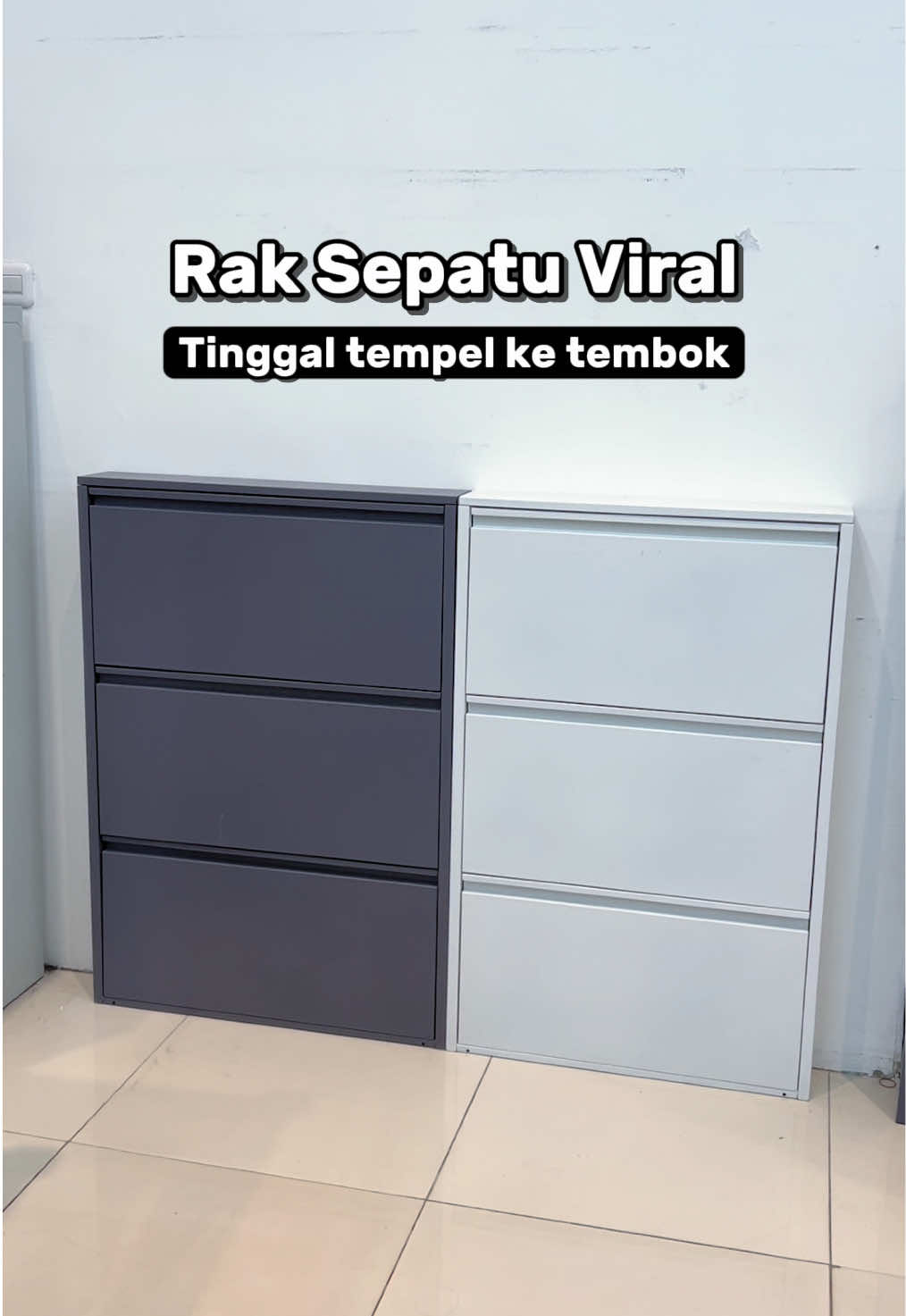 Udah gak zaman lagi pake rak sepatu plastik dan selalu patah, pake rak sepatu besi ini aja, dijamin awet dan tahan lama. #fyppppppppppppppppppppppp #lemari #raksepatu #raksepatutertutup