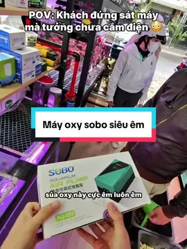 Hồ gần phòng ngủ là phải ưu tiên độ êm 😆 #cacanhthienphuoc #cacanh #sobo #suioxy #thuysinh
