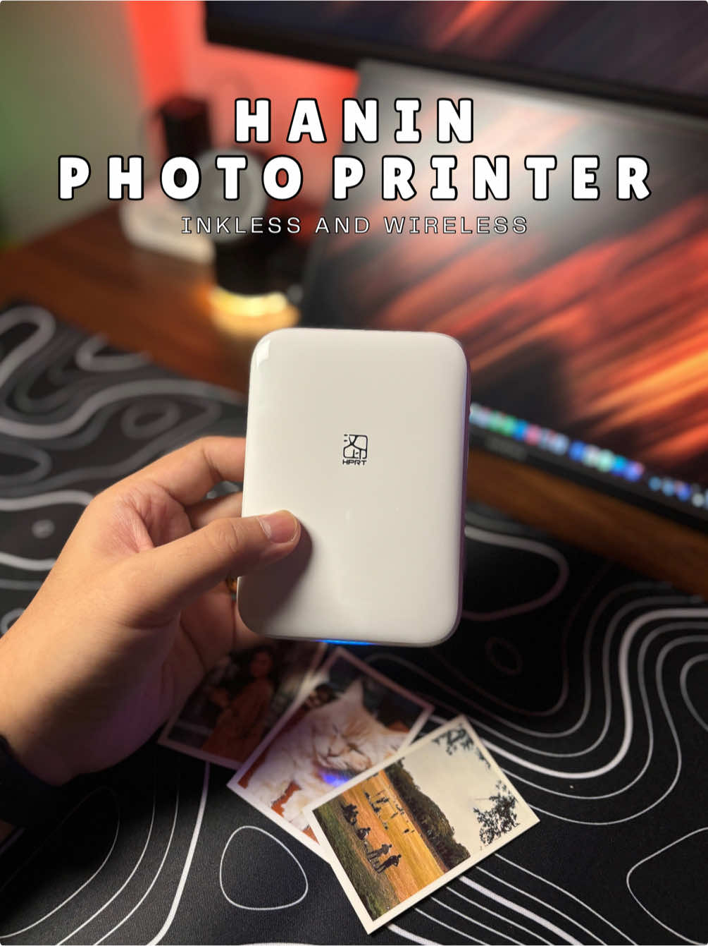 Hanin Inkless Photo Printer!  #photoprinter  #inklessprinter  #memories  #portableprinter  #miniphotoprinter 