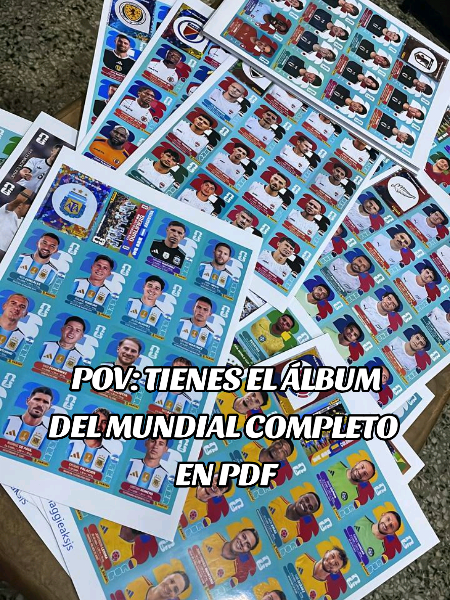 ​¡Llenar el álbum del Mundial NUNCA fue tan fácil! 🤩🔥 ​¿Quieres ver tu álbum lleno sin gastar una millonada en paquetes? En MagiaStore te lo resolvemos. 😎 ​Te entregamos TODAS las barajitas del álbum, listas en PDF e impresas en papel de sticker. ✨ ​✨ Solo recortas, pegas y ¡listo! Tienes tu álbum completo en tiempo récord. ​❌ Sin cambiar repetidas. ❌ Sin gastar de más. ✔️ 100% efectivo y económico. ​🚀 Envíanos un mensaje privado para asegurar el tuyo. 📲 #mundial2026 #album  #ciudadguayana  #elpalmar  #magiastore 