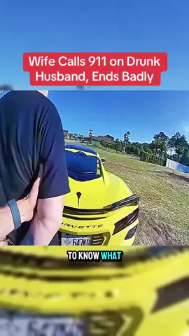 Wife Calls 911 on Drunk Husband, Ends Badly #cops #bodycam 