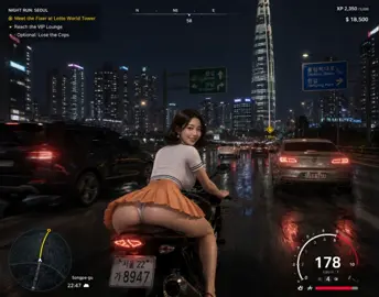 Neonrider - Seoul #motorcycle #Ai #game #gorgeous #seoul 