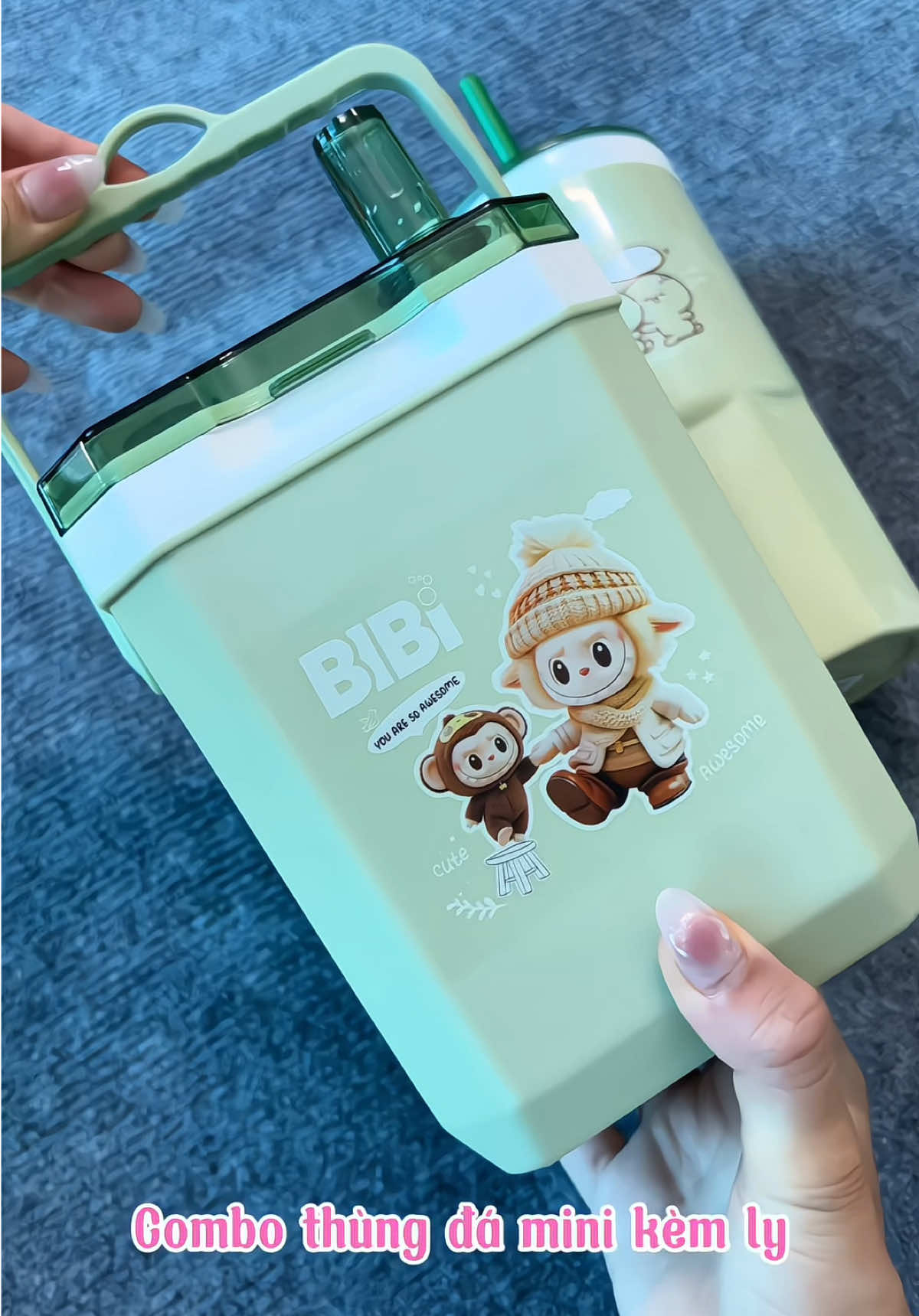 Trả lời @Tuyết Hoa store combo thùng đá mini hè nóng dùng ưng lắm, các bà tham khảo nha #dodungtienich #giainhietmuahe #thungdamini #thungdamini1lit2 #xh 