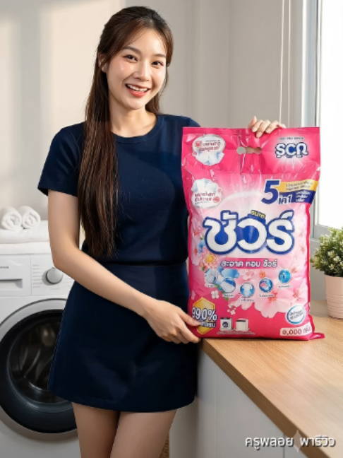 ผงซักฟอกชัวร์ SURE ขนาดใหญ่ 9กิโล ซักสะอาด หอมนาน  พิกัดตะกร้านะคะ  #ผงซักฟอกชัวร์ #ของใช้ในบ้าน #ผงซักฟอก  #ซักผ้า