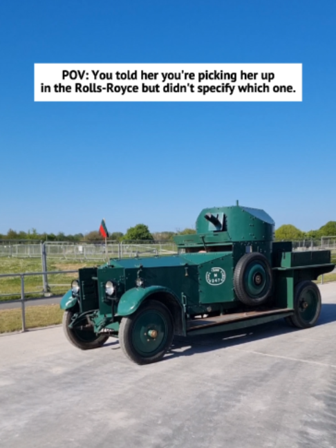 Rarer than any new Rolls-Royce btw #thetankmuseum #rollsroyce #carculture #carcommunity