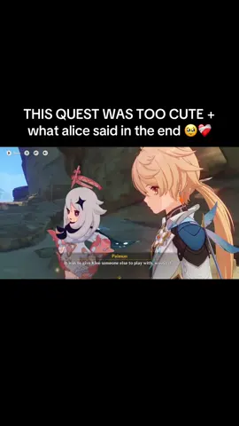 best mom!! ❤️‍🩹❤️‍🩹 #alice #klee #cute #GenshinImpact #fyp 