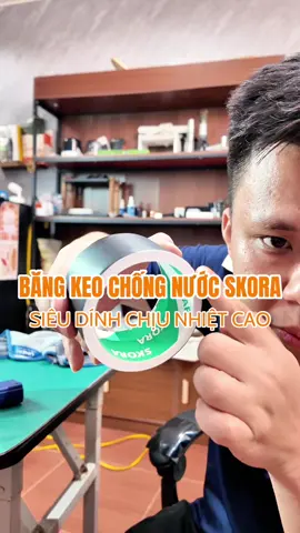 Băng keo chống nước siêu dính chịu nhiệt cao chính hãng Hàn Quốc Skora #bangkeochongthamnuoc #bangkeochongnuoc #aihoihai 