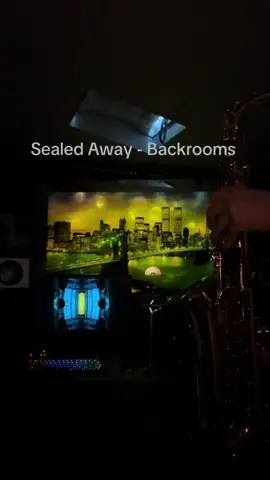 Covering “Sealed Away” by Kane pixels #liminalspaces #backrooms #ambientmusic #saxophone @Kane Pixels #CapCut 