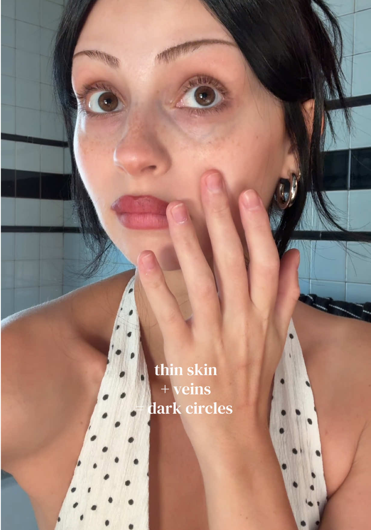 for days i’m not feeling makeup 🍌 @shaishaishai ad #shaishaishai #bananapdrn #darkcircles #eyecream #kbeauty 
