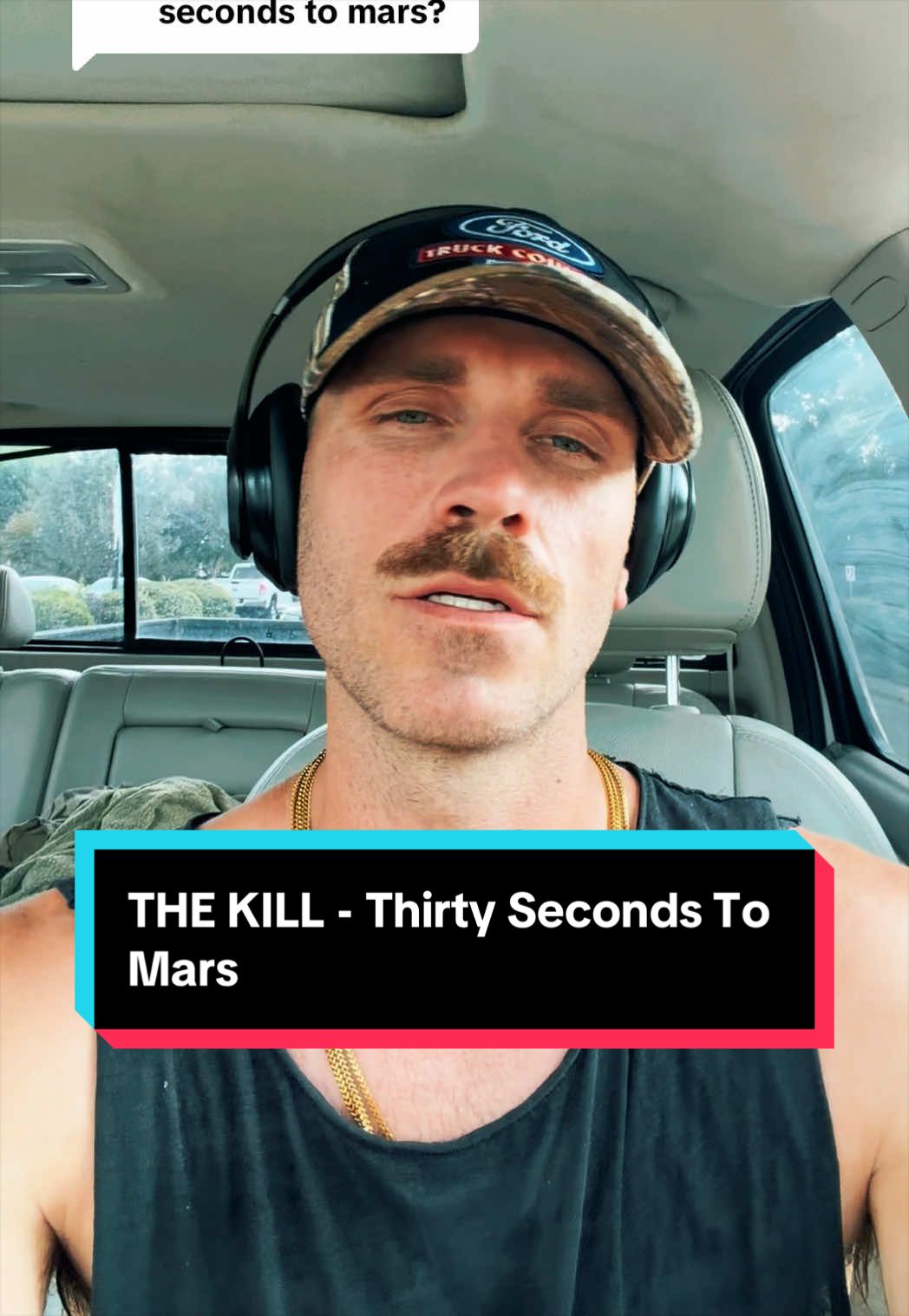 Replying to @Drew90 I’ll admit when I say look in my eyes it’s a little much #thekill #30secondstomars #thirtysecondstomars #fyp #emo