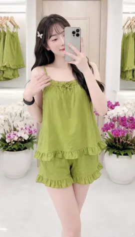 Sét bộ hai dây #dobomacnha #dobonu #donuxinh #thoitrangnu #donguxinh 