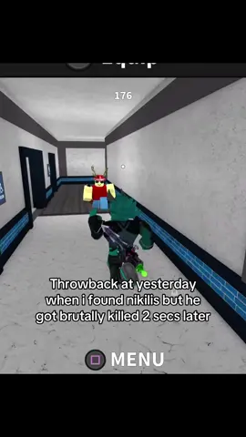 This was embarassing #roblox #murdermystery2 #funny #nikilis #fyp 