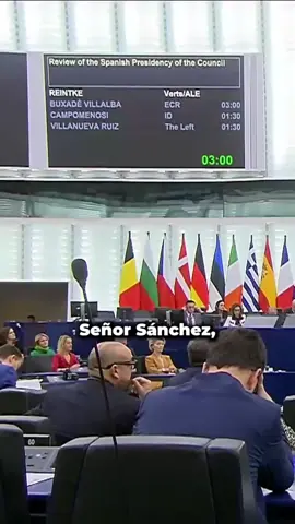 Recordamos cómo Jorge Buxadé le dejó las cosas claras a Sánchez hace 3 años, cuando huyó de Abascal e intentó refugiarse en el Pleno de Estrasburgo. Hoy toda Europa tiene claro que el PSOE es una organización criminal.