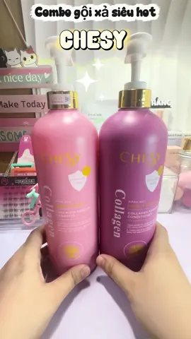 Chị em muốn cải thiện vấn đề về tóc thì rinh liền dùm em cặp này nha . Hiệu quả lắm luôn #daugoichesy #chesy #daugoi 