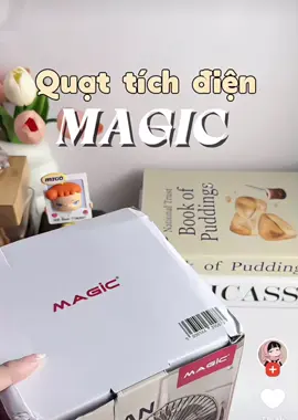 Quạt tích điện kẹp bàn tiện lợi #quattichdien
