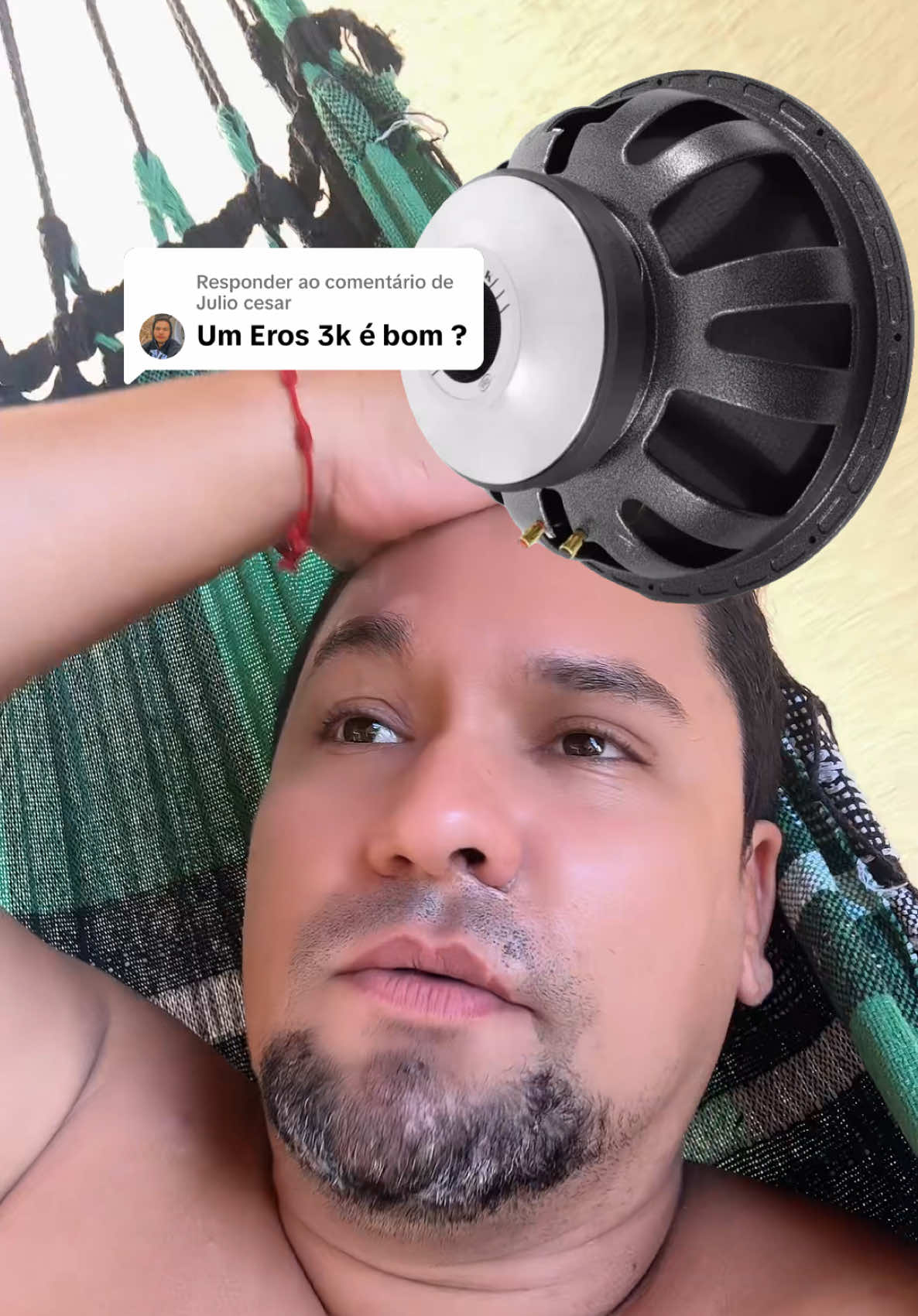 Respondendo a @Julio cesar alto falante Eros 3k 