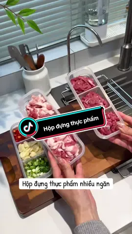 Hộp đựng thực phẩm nhiều ngăn #dungcunhabep #giadungthongminh #beanh #hopdungthucpham 