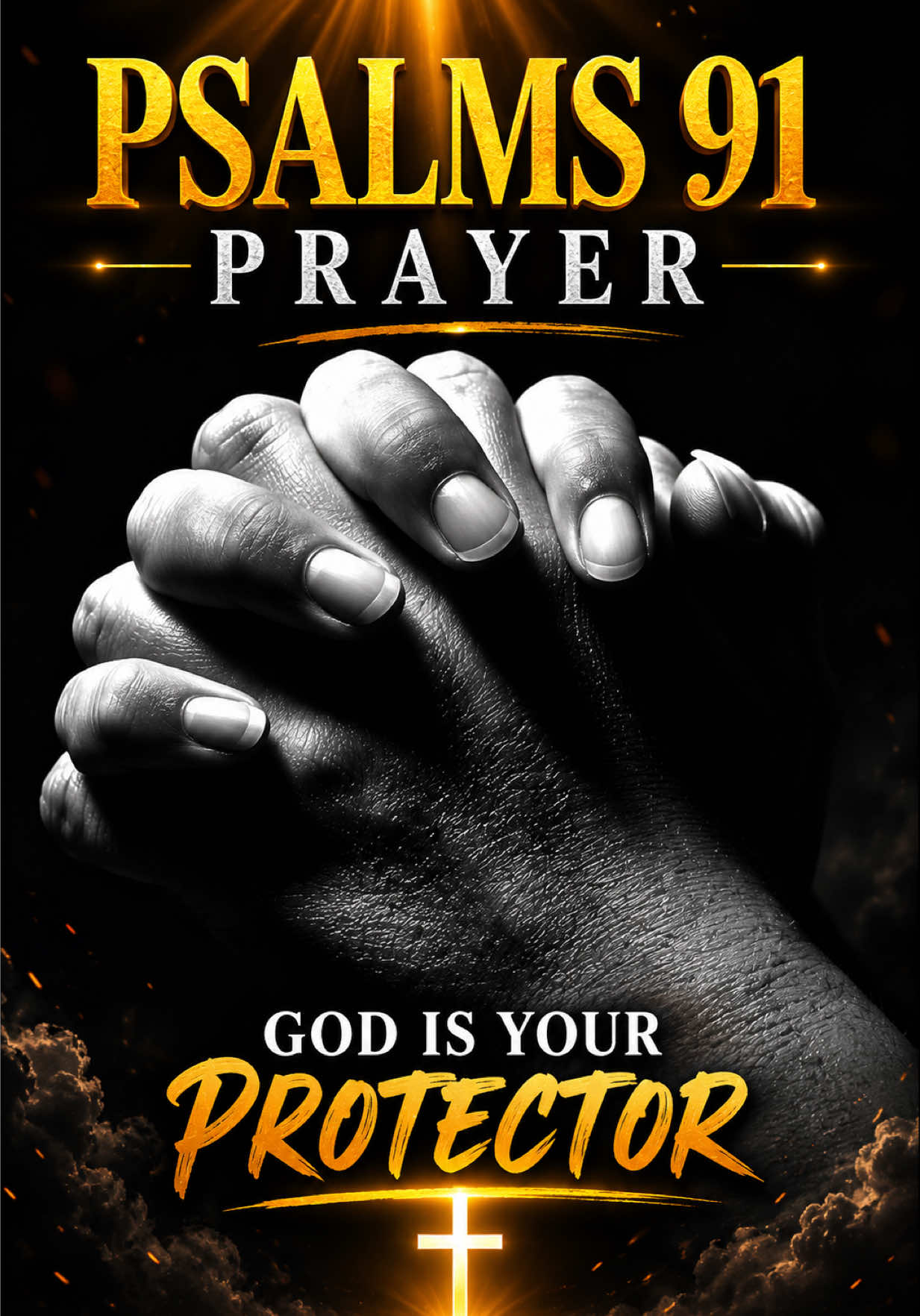 Pray This Psalm 91 Prayer Before You Sleep Tonight 🙏✨ #Psalm91 #nightprayer #prayer #pray #jesuschrist 