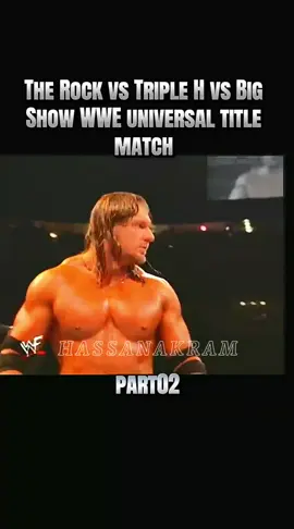 Triple H vs Big Show vs The Rock WWE universal title match #tripleH #forupage #unfreezemyaccount #frpppppppppppppppppp #growmyaccount 