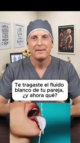 Te tragaste el fluido blanco de tu pareja: ¿y ahora qué? #salud #saludable #consejosdesalud #usa #fyp