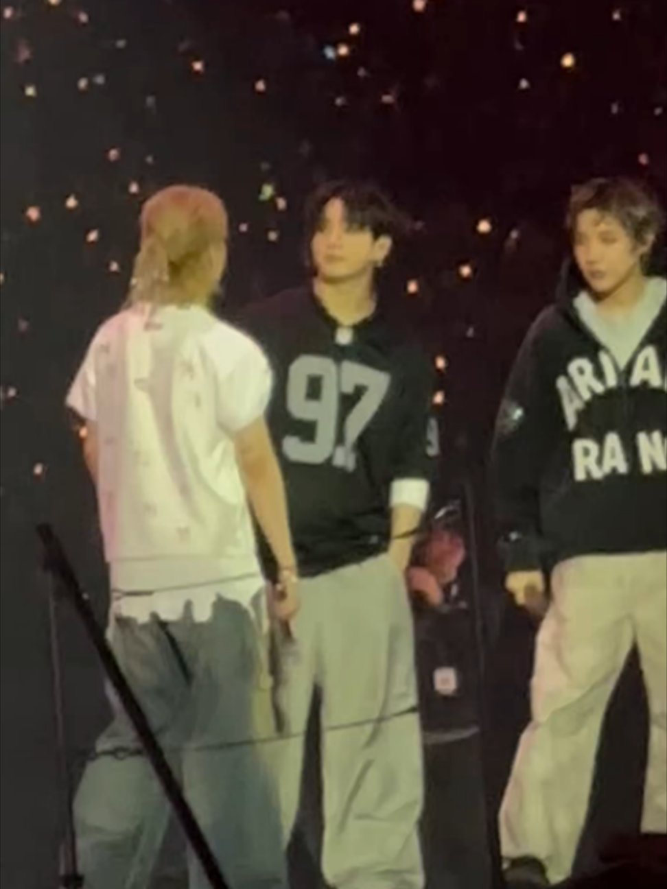 JIMIN and JUNGKOOK in today's concert (LV Day 3) #JIKOOK #KOOKMIN #JIMIN #JUNGKOOK #BTSLasVegas
