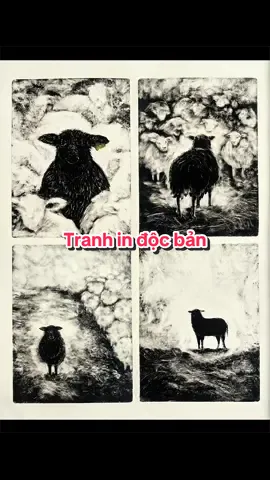 Lâu lắm mới ra lò đc bộ tranh in độc bản. Ý tưởng từ rất lâu và hoàn thành in trong 1 ngày.  #inđộcbản #tranhindohoa #monotype 
