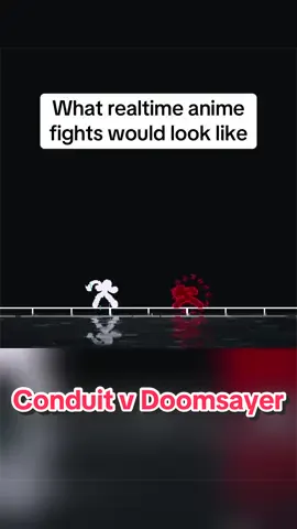 Mods: Conduit V2 v Doomsayer_LOB #anime #indiegames #stickfight #yomih #animation 