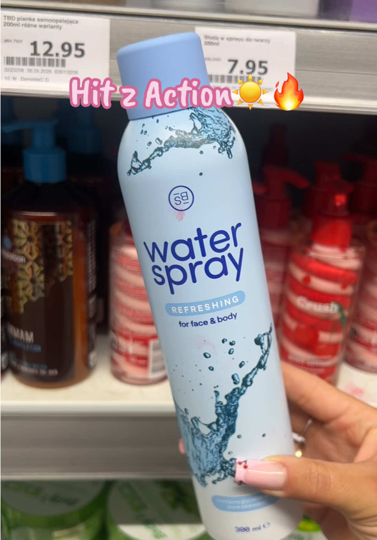 Woda w sprayu na lato☀️ świetne!🔥 @Actionpolska #action #waterspray #lato #dc #dlaciebie