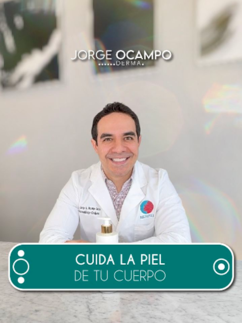 Si cuidas tu cara… también deberías de cuidar la piel de tu cuerpo. Soy dermatólogo experto en enfermedades de la piel, pelo, uñas y tratamientos inyectables.  @dovemexico SALUD ES BELLEZA 123300EL950028 #DoveSerumCorporal #publicidad #jorgeocampoderma #skincare  #health