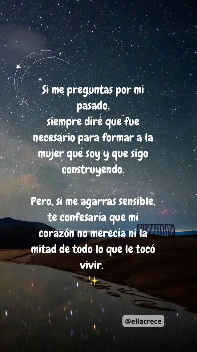 A veces sonrío mientras cuento mi historia… pero nadie imagina todo lo que tuve que sobrevivir para convertirme en quien soy hoy. ✨ #reflexion #mujerfuerte #crecimientopersonal #frases #ftypシ 
