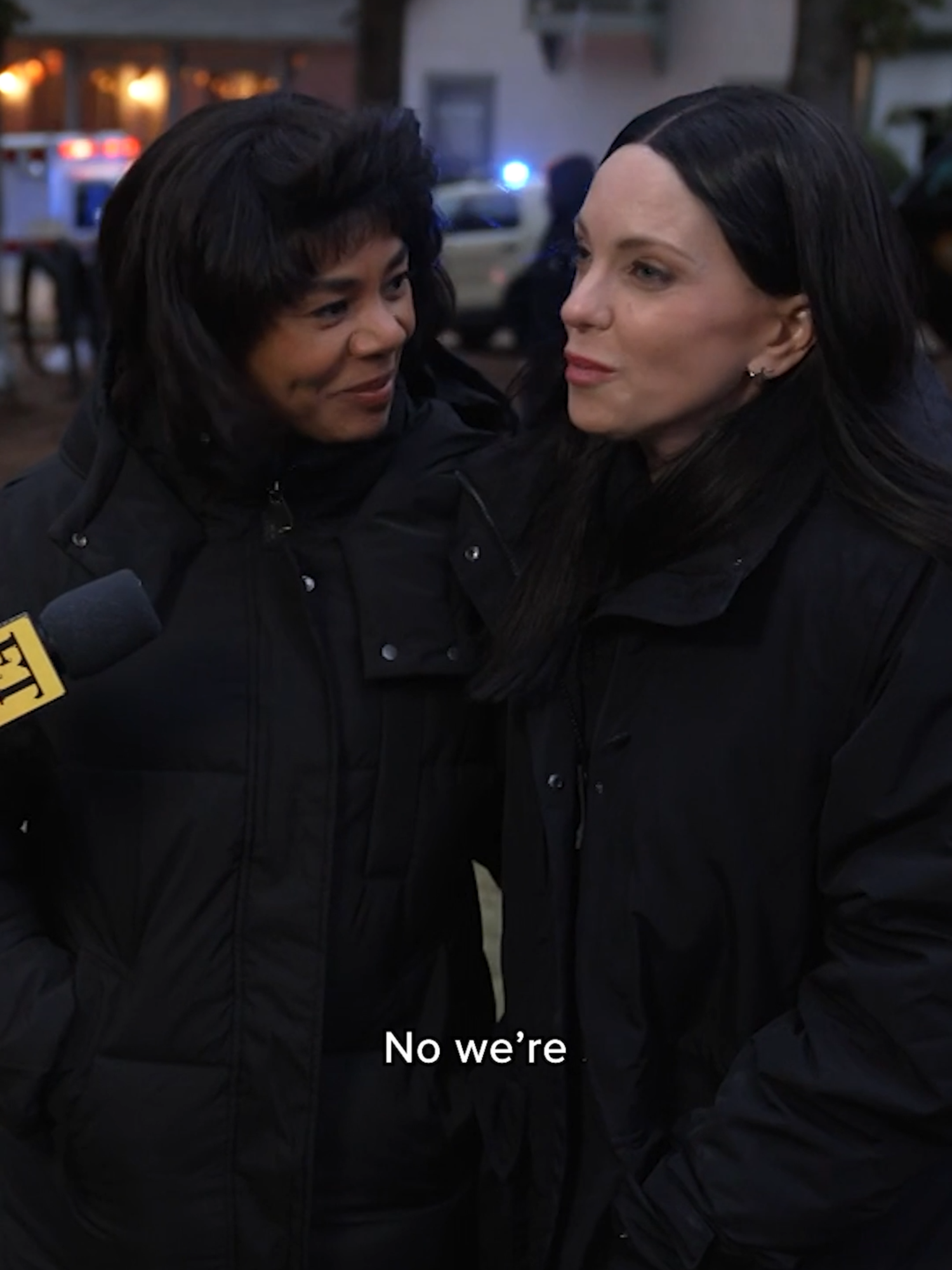 Brenda and Cindy are back together! 🥹 Regina Hall and Anna Faris show us what to expect from the iconic duo on the set of ‘Scary Movie.’ #scarymovie #annafaris #reginahall