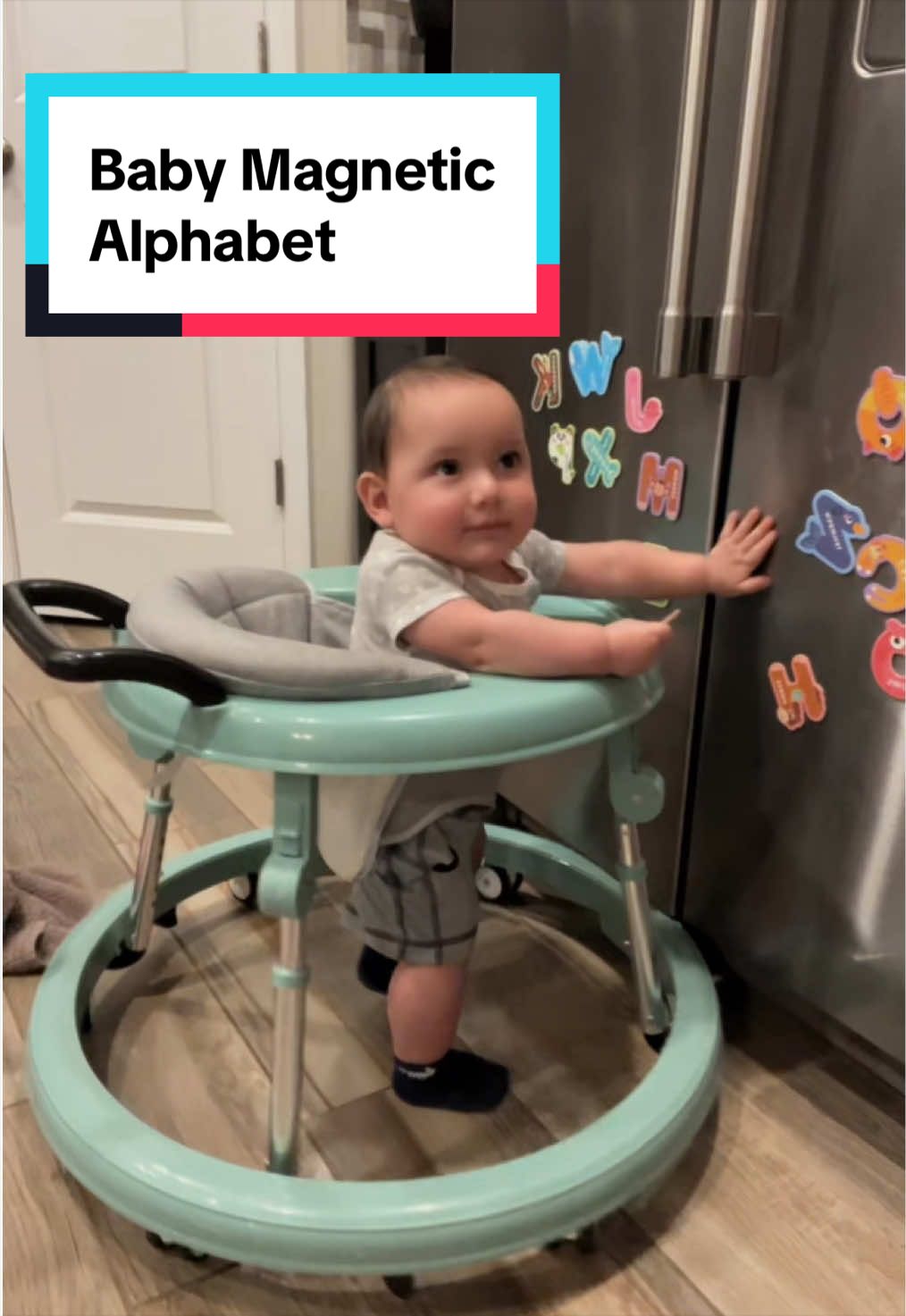 Super awesome letters for babies to start learning their alphabet ✨ #babies #twins #kidsbelike #babytoys #alphabet 