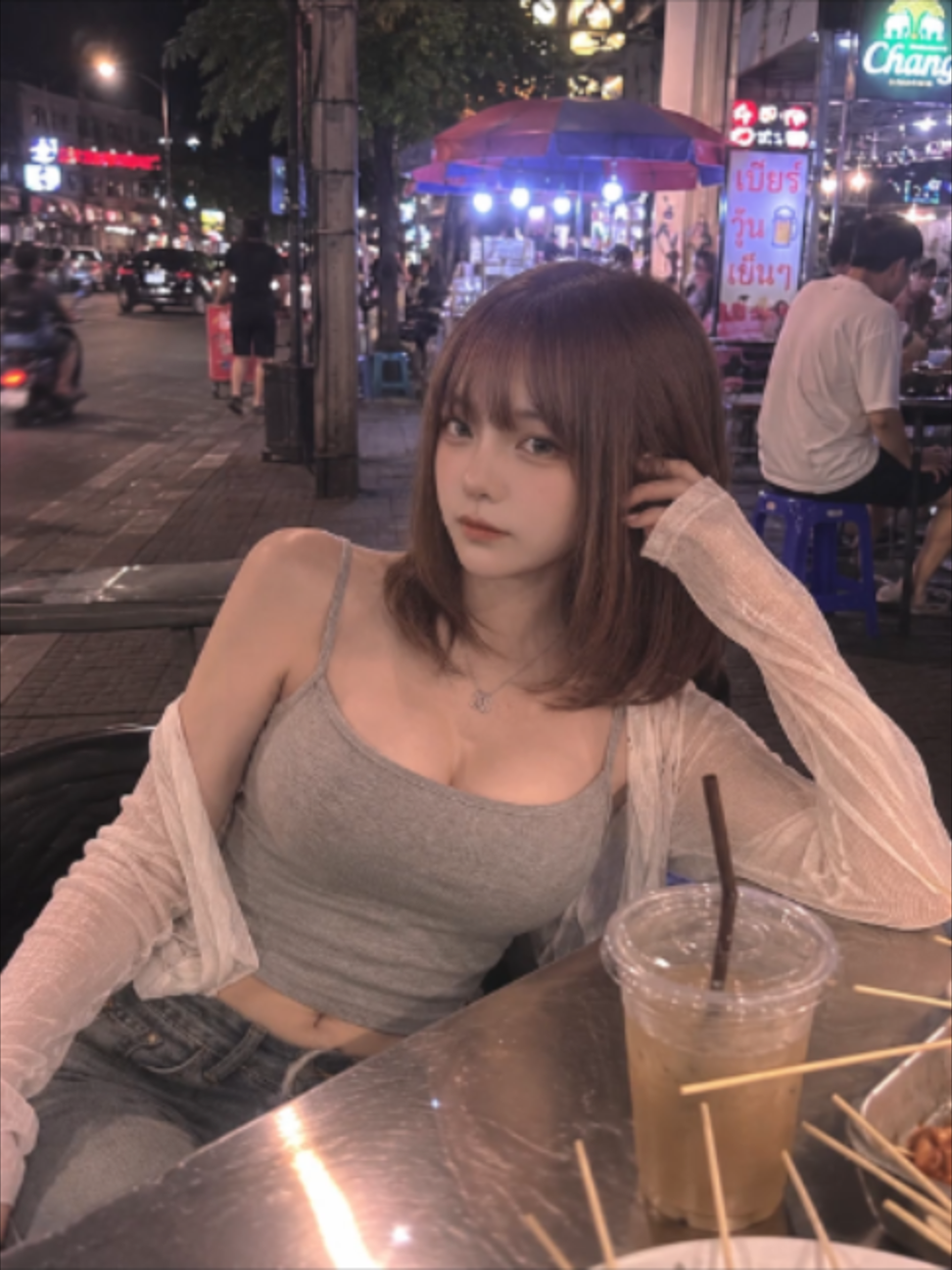 タイ🇹🇭いてきた！可愛いニューハーフさん多くてびっくり😳　#ニューハーフ #男の娘