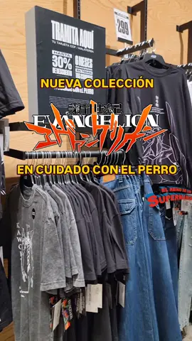 #CuidadoConElPerro llegó con una nueva colaboración con playeras de #Evangelion. La neta algunas estan muy chidas  #Anime #ModaOtaku 