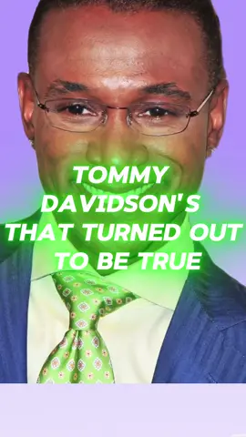 Tommy Davidson's That Turned Out to Be True #actors #longvideo #worst #hollywood