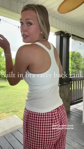 This seamless ribbed tank is giving comfort, support, and effortless style 🙌 Built-in bra, flattering fit, and soft stretchy fabric that works for workouts, errands, or everyday wear. Perfect for women who want support without bulky layers ✨ @CRZ YOGA #CRZYOGA #TankTopStyle #AthleisureWear #SummerOutfits #WomenOver40Fashion 