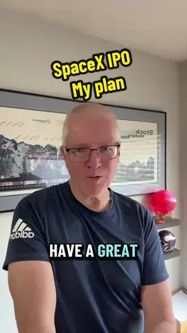 5/29/26 – the SpaceX IPO is nearly here. Here’s a little bit of information about it and a lot more about my plan #AI #SpaceX #IPO #Trading #FYP