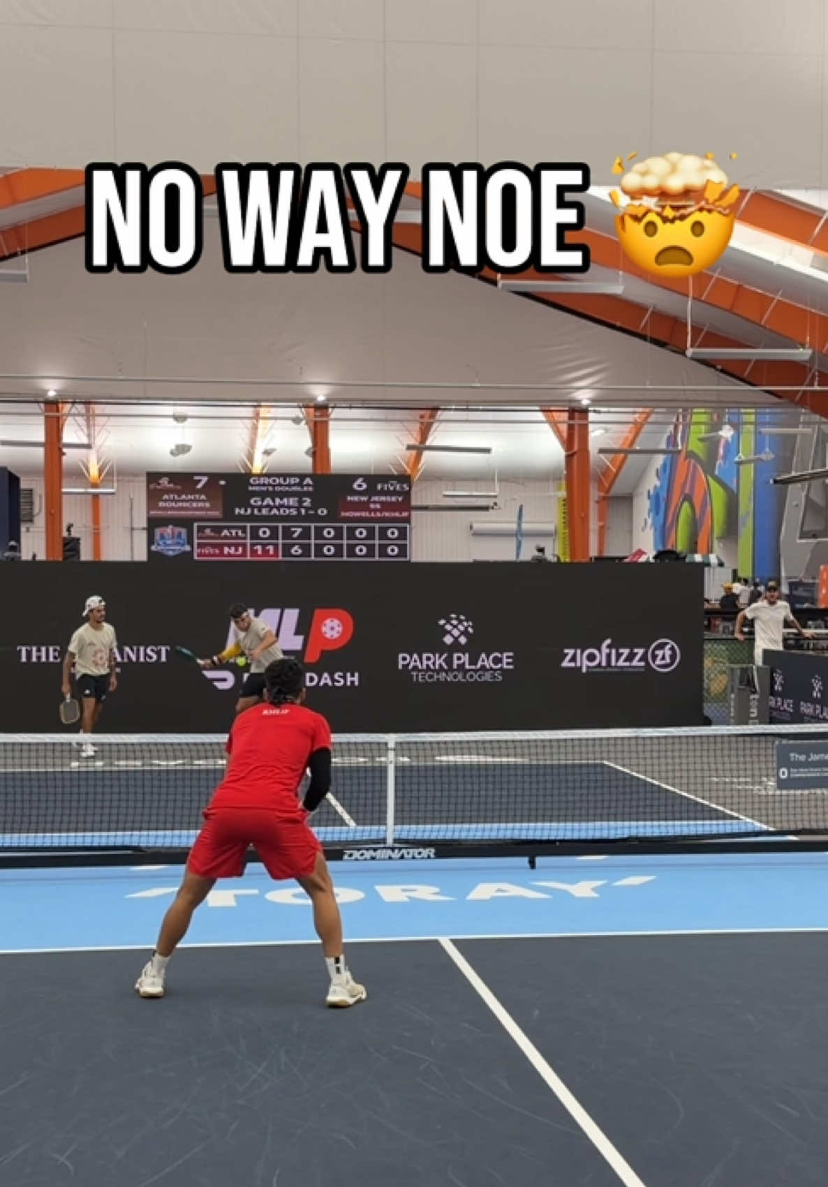 A+ for execution on this point👌 #pickleball #pickleballhighlights #mlp #majorleaguepickleball #pickleballtiktok 