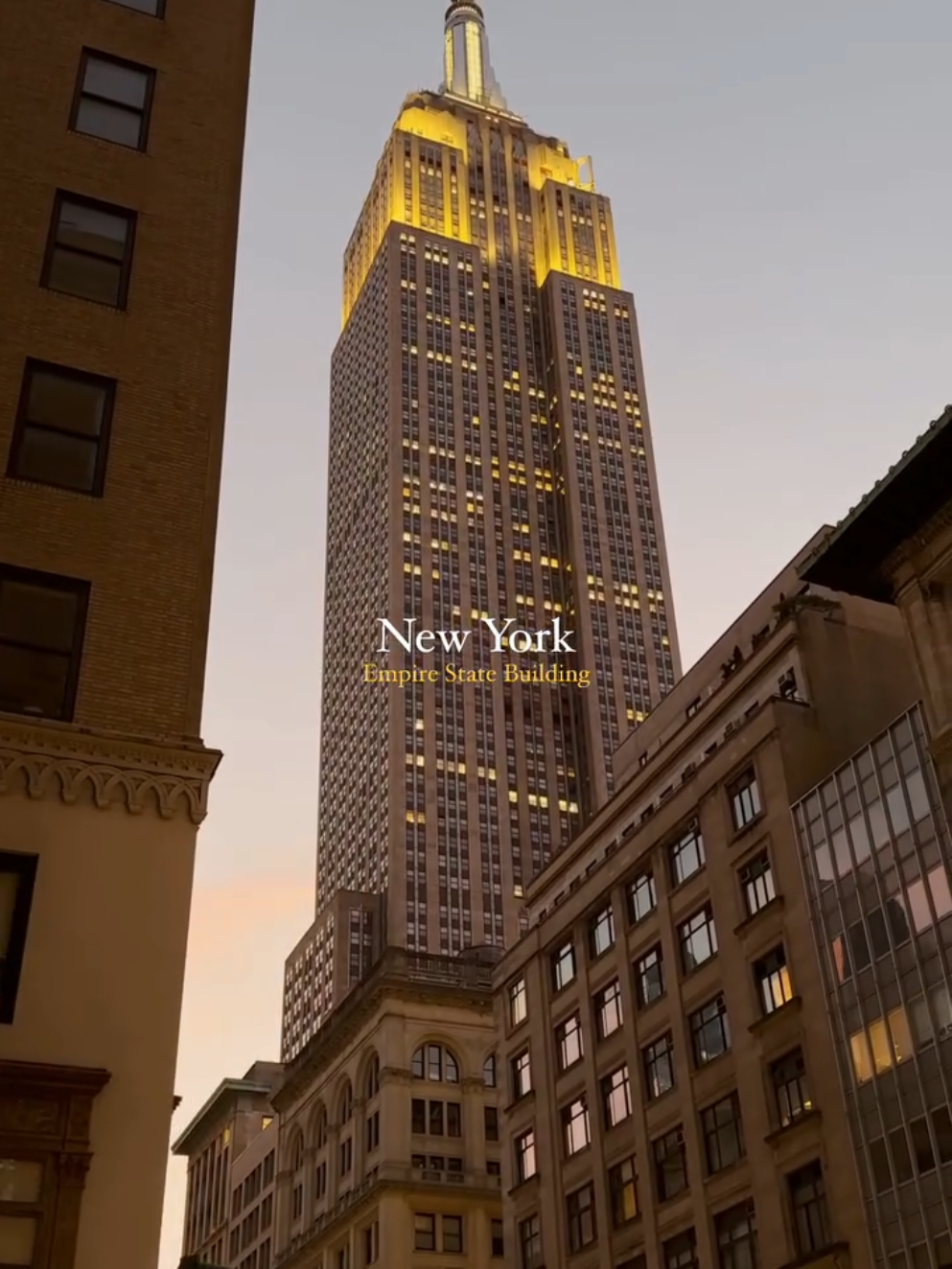 EMPIRE STATE BULDING #NYC 🗽