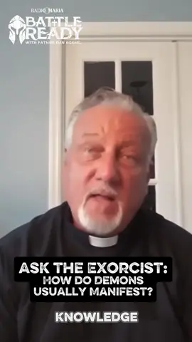 Ask the Exorcist: how do Demons usually manifest? #possession #exorcist #catholic 
