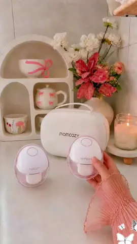 less hassle na sya mga mommy! 🌸🎀😫🤍 #fyp #highquality #momcozy #breastpump #fyp 