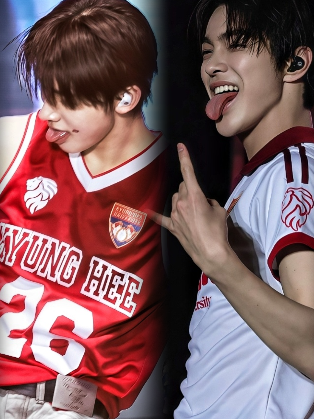 slmt mornink dgn semangat redred #keonho #seonghyeon