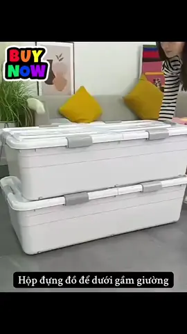 🧺✨ HỘP ĐỰNG QUẦN ÁO ĐỂ GẦM GIƯỜNG – NHỎ GỌN NHƯNG 