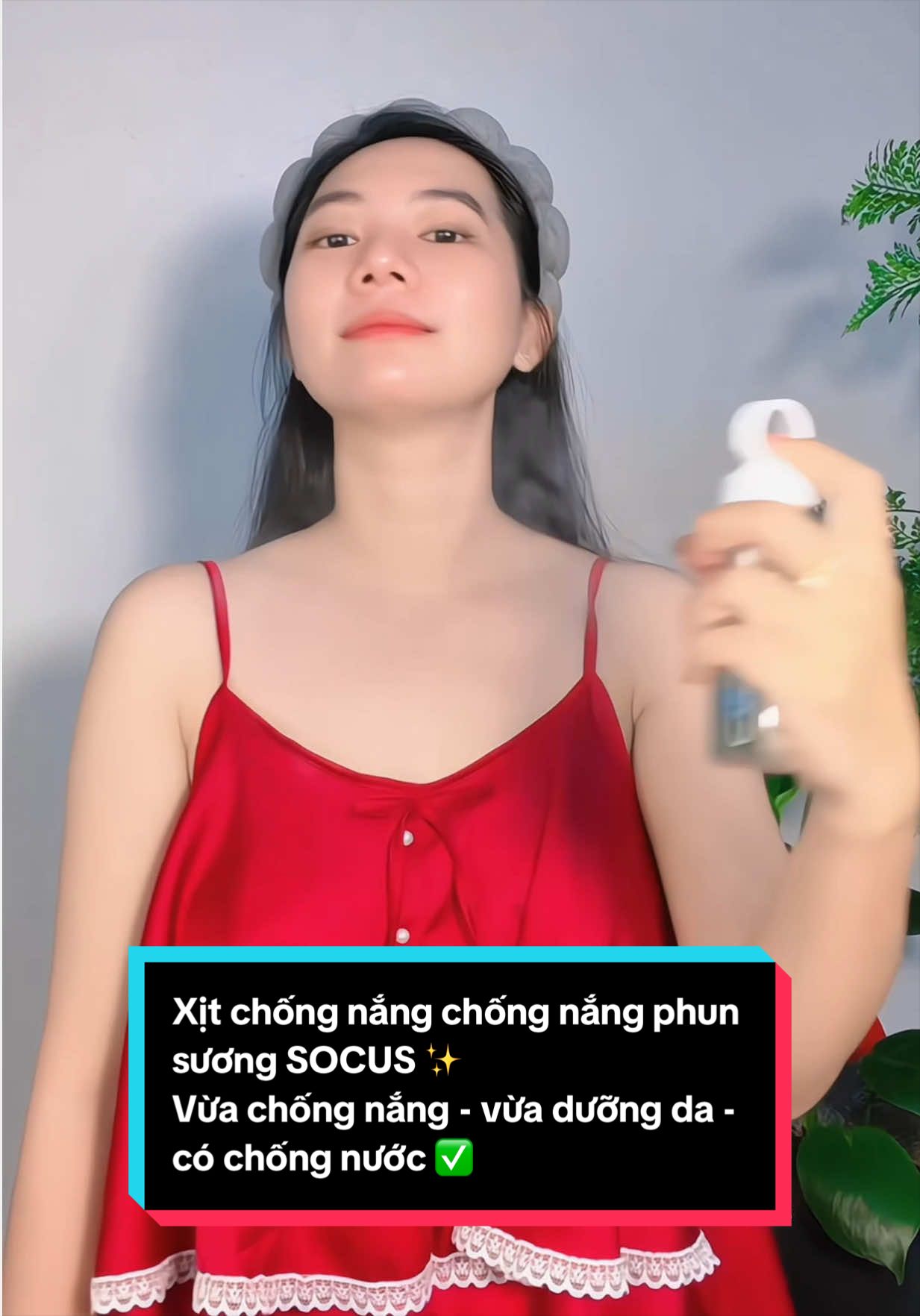 Chống nắng phun sương SOCUS #hatdauoi #chongnangphunsuongsocus #xitchongnangsocus 