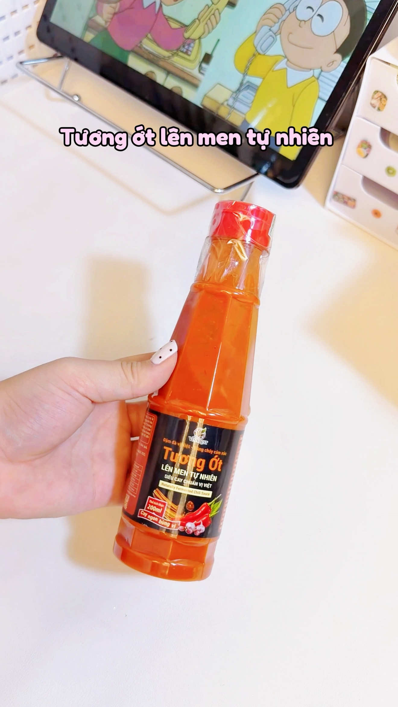Bà nào mê ăn cay nên thử liền nha #tuongot #tuongotlenmentunhien #vinazest #reviewdoan #anvat 