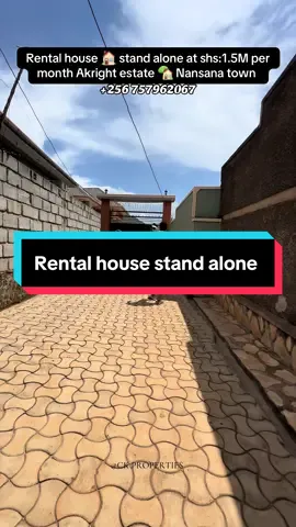 House for rent. #kampala_uganda🇺🇬🇺🇬🤝 #ckproperty #rentalproperty #toprealtor #realestateinvesting @CROWN JAPAN KATWE @HAZ0 AARON @therealtorsavannah  @CK PROPERTY CONSULTANT  @CK PROPERTY CONSULTANT
