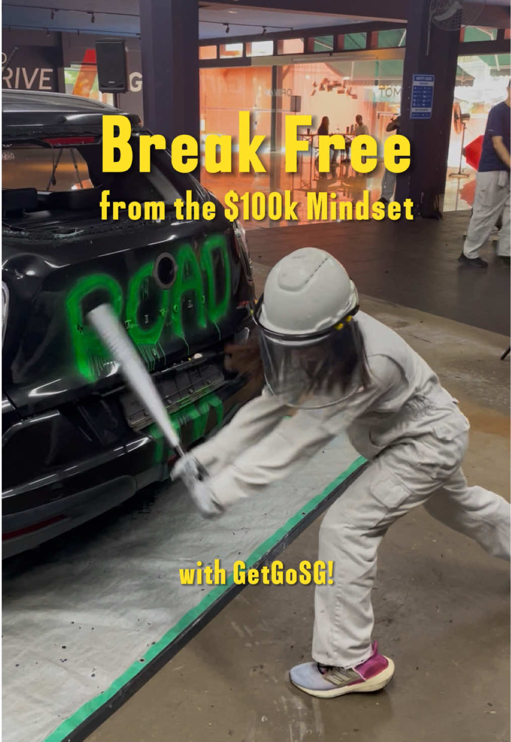Break free from the $100k COE mindset, drive only when you need to. @GetGoSG 🚙 #GetGoSG #FreedomtoDrive 