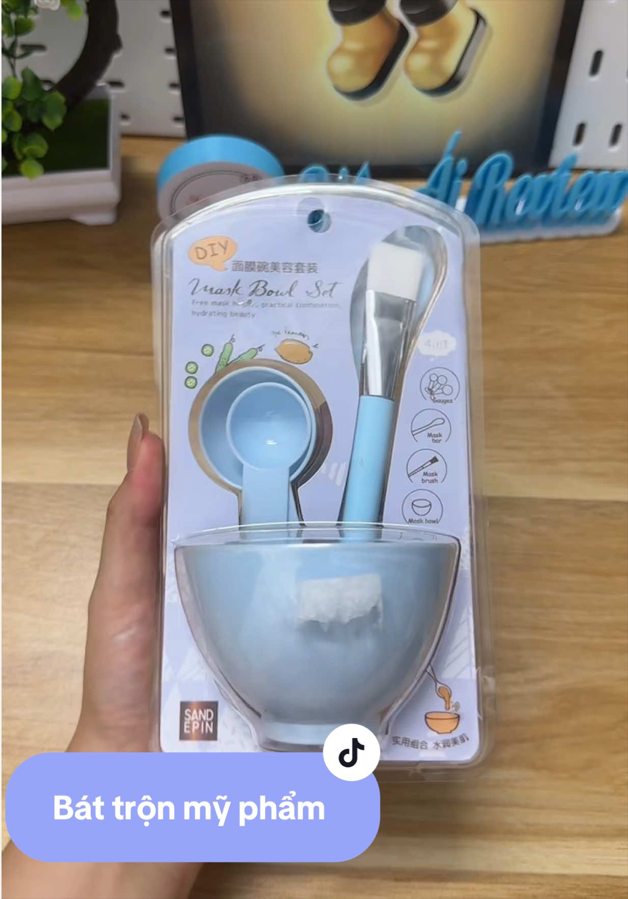 Bát trộn mỹ phẩm #dieuaireview #battronmypham 