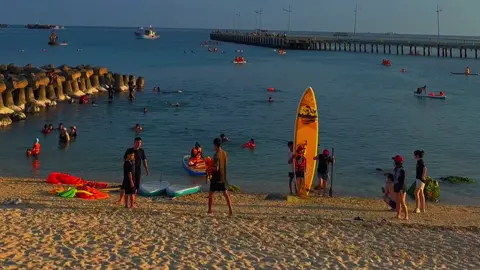 Bình yên trên bãi biển #lyson #daolyson #sup 